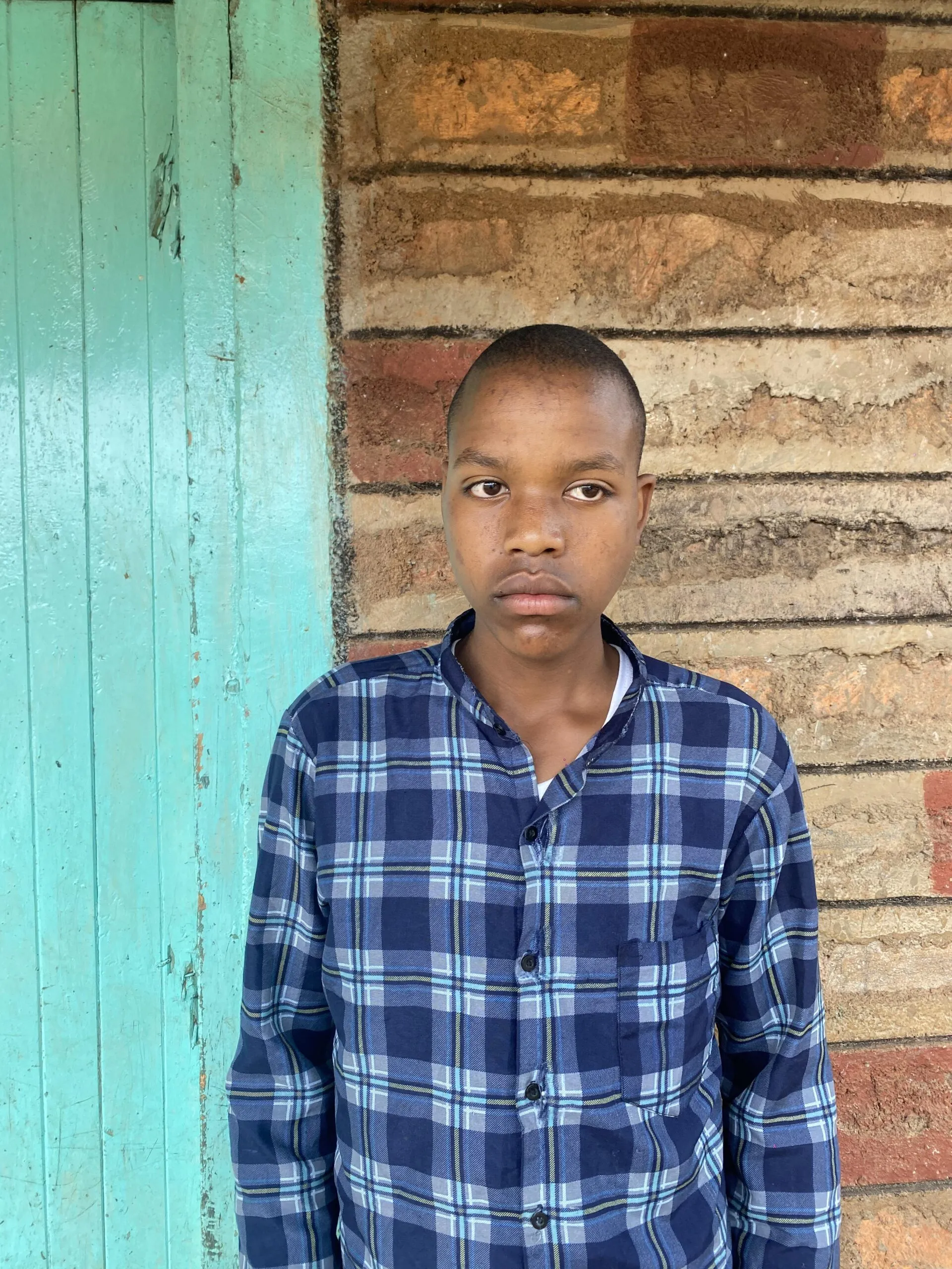One of the children at Umoja Children's Home