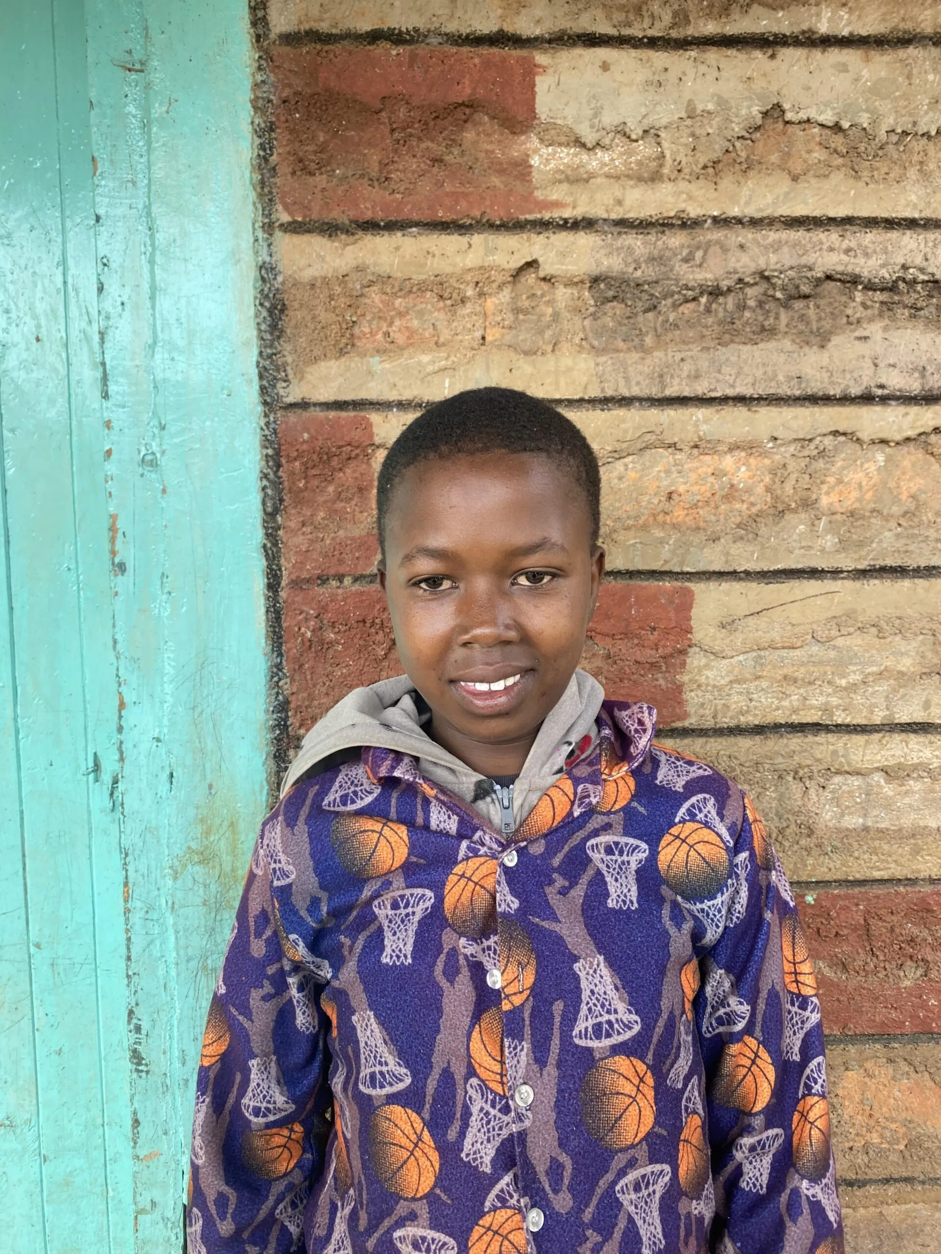 One of the children at Umoja Children's Home