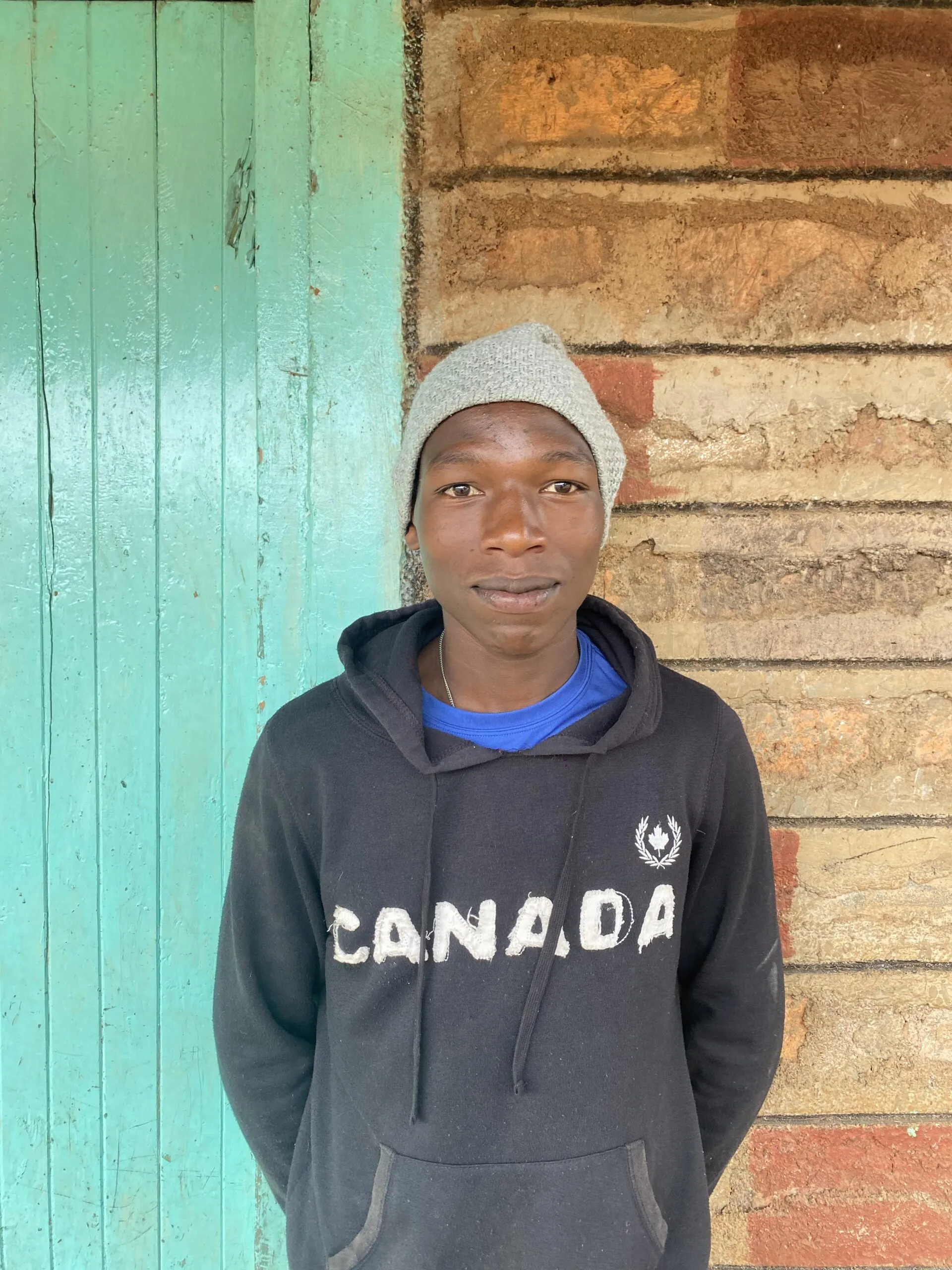 One of the children at Umoja Children's Home