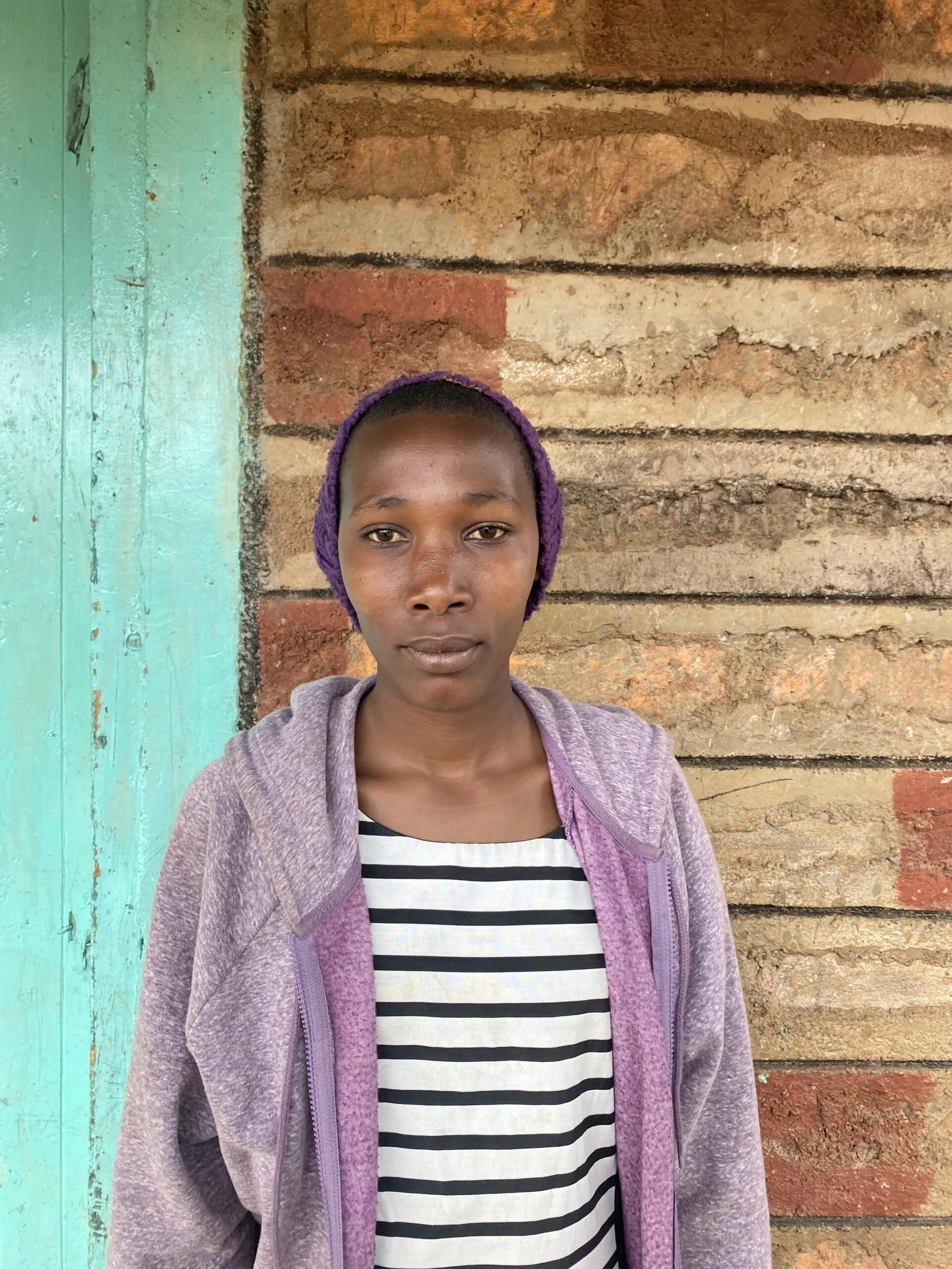 One of the children at Umoja Children's Home
