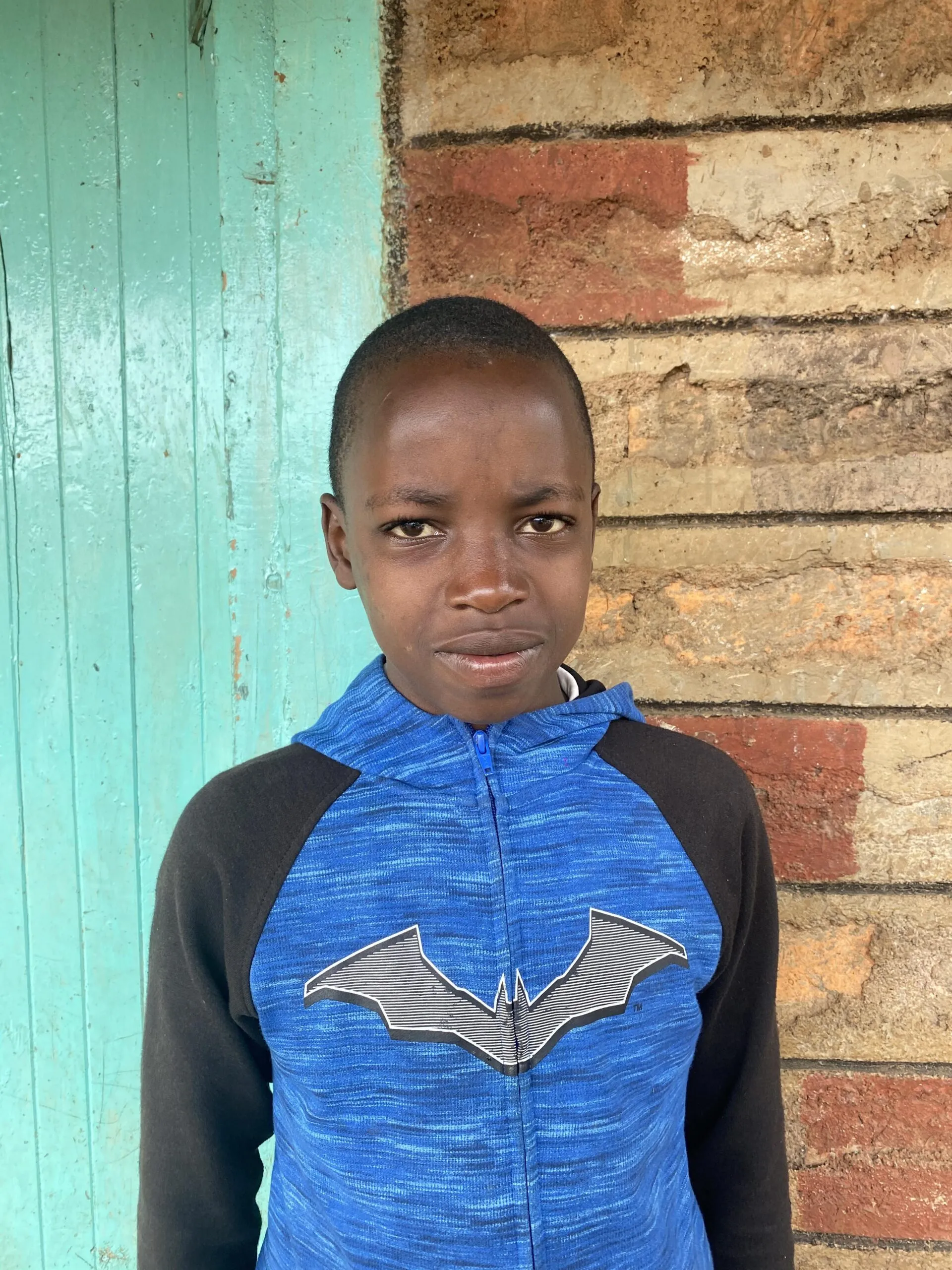 One of the children at Umoja Children's Home