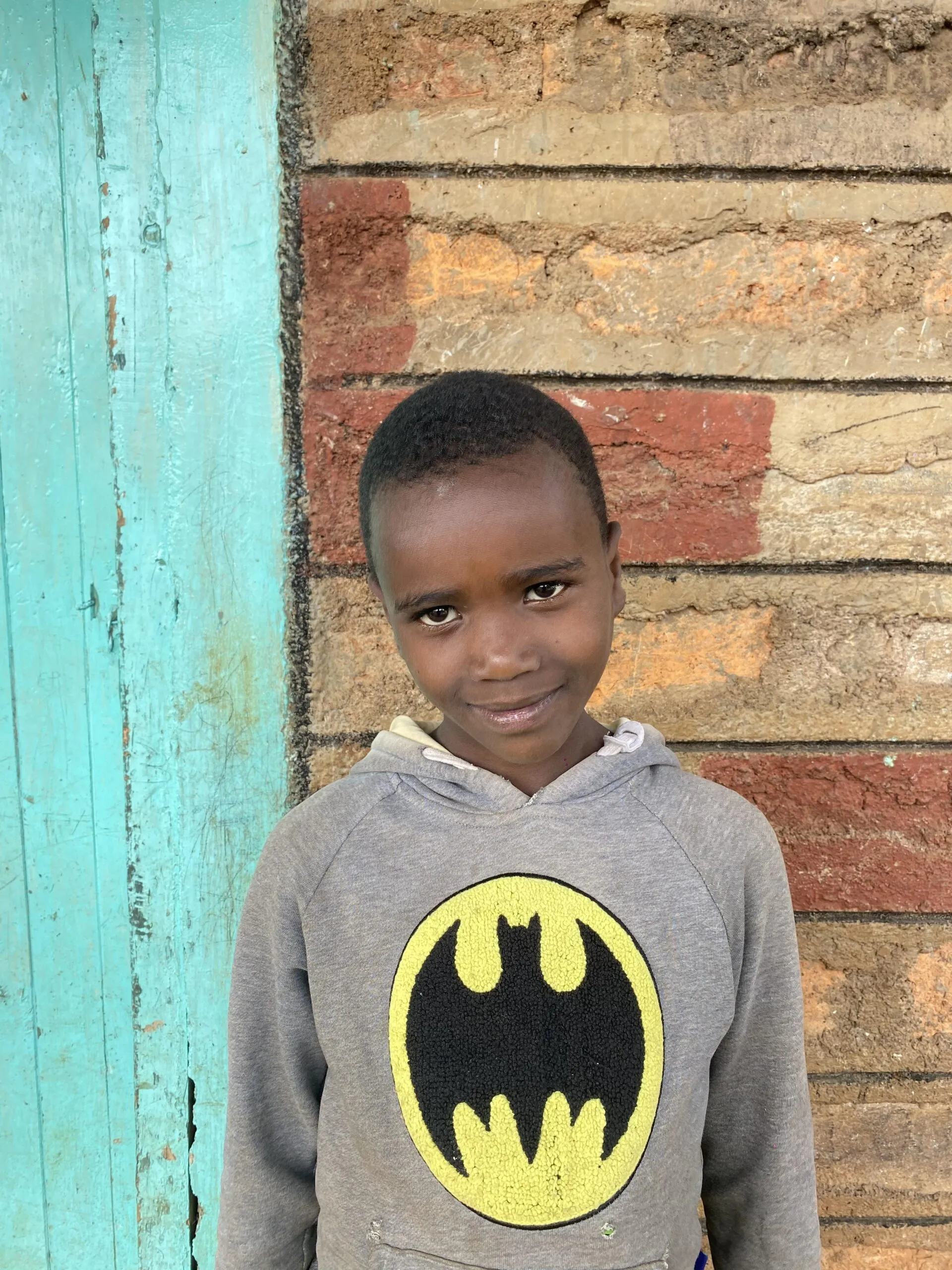 One of the children at Umoja Children's Home