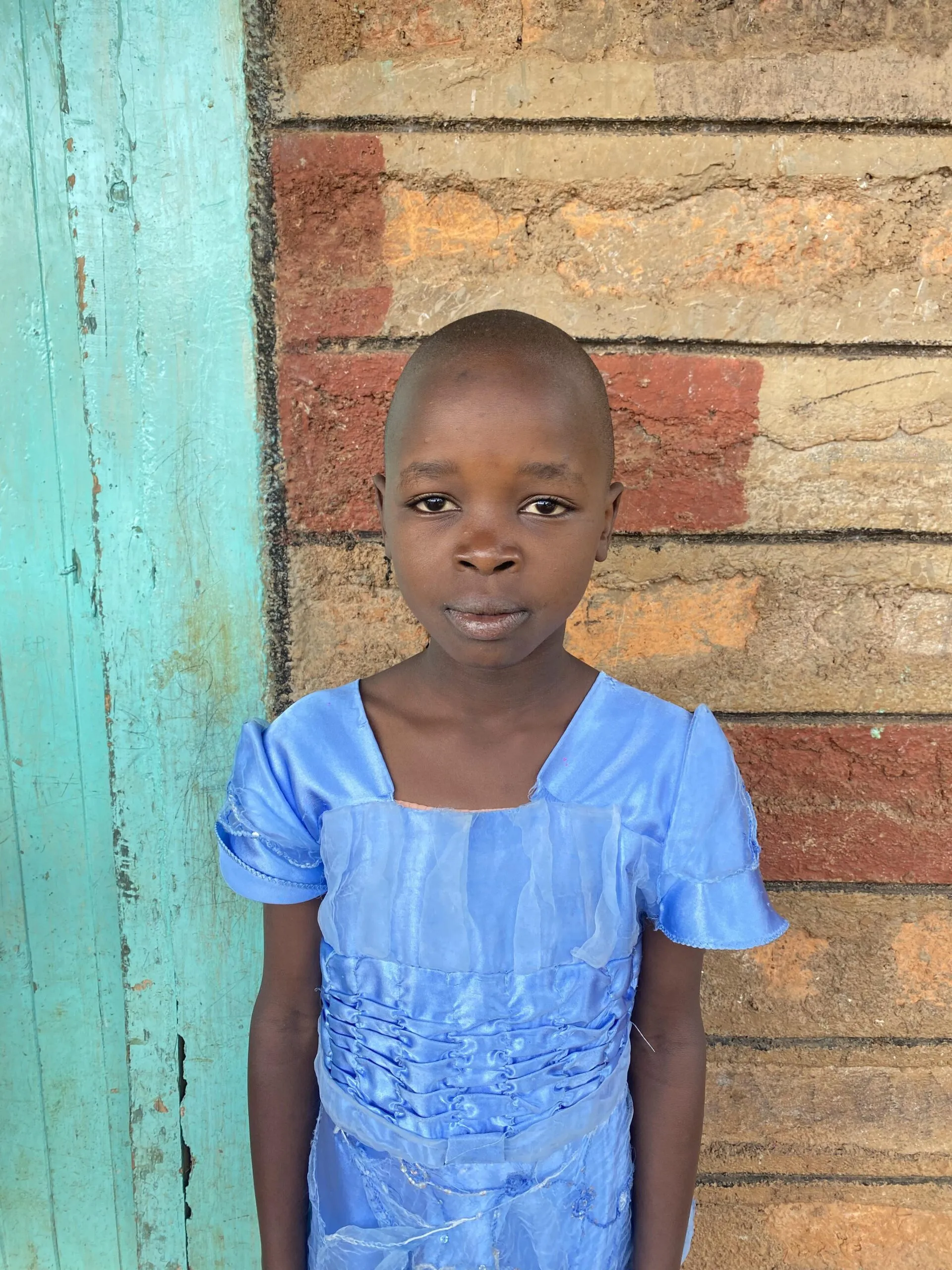 One of the children at Umoja Children's Home