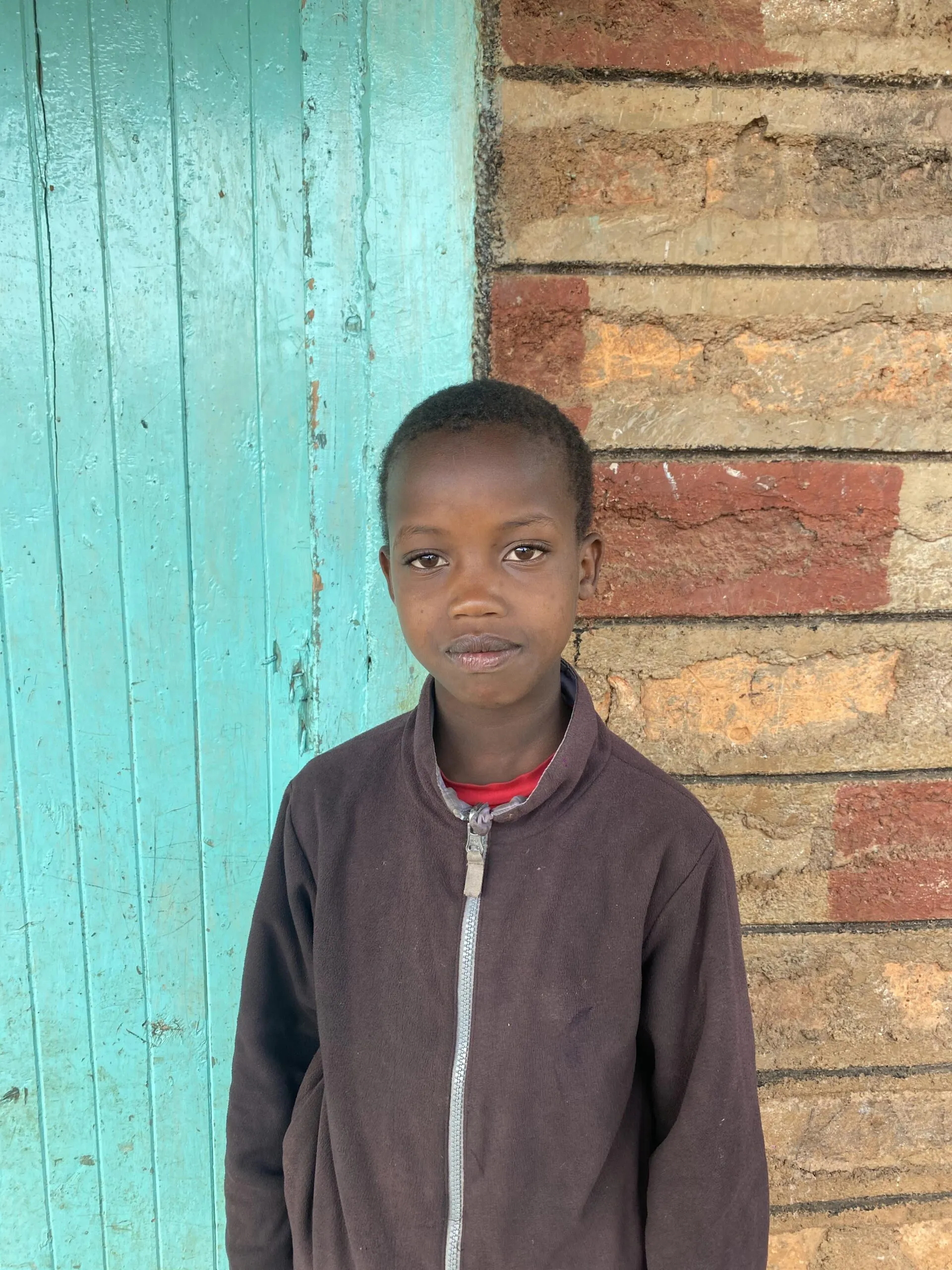 One of the children at Umoja Children's Home